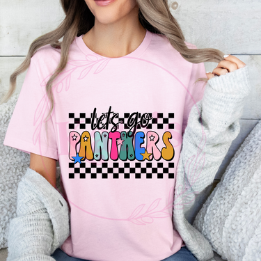 Lets Go Panthers Tee